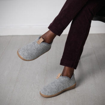 Binta - men's s ustainable slippers by Snugtoes